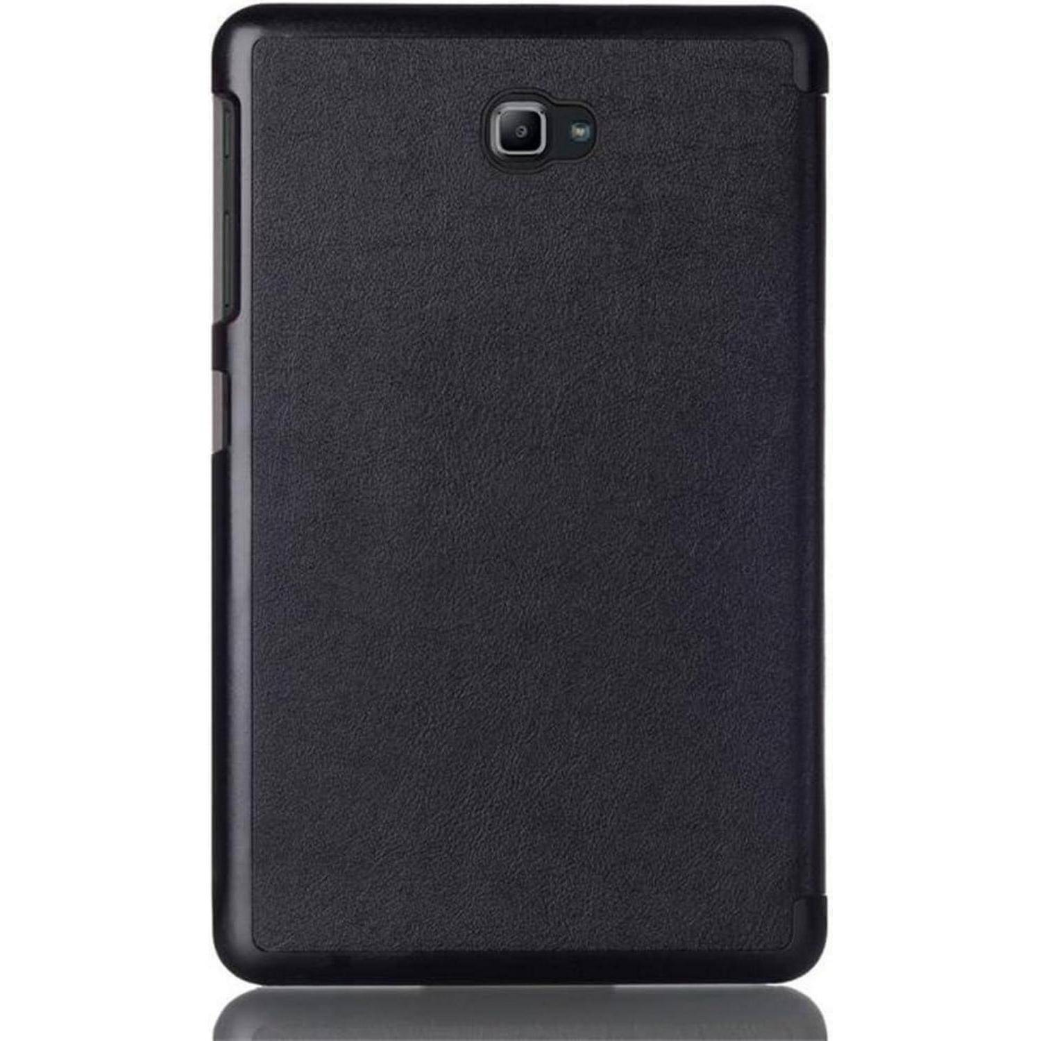 Galaxy Tab A6 Hülle 10.1 Slim PU Leder Schwarz Standfunktion