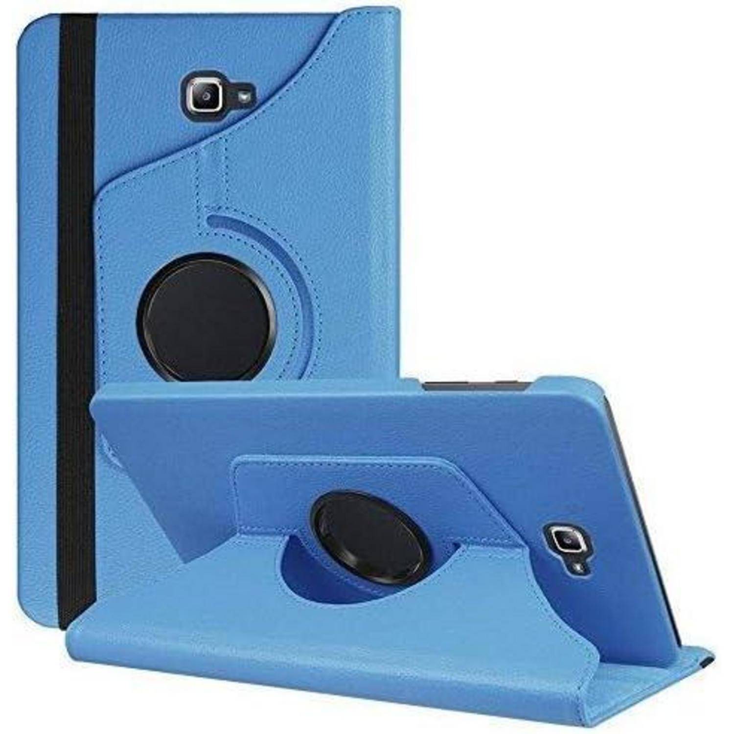 Hülle für Tab A6 10.1 Schutzhülle 360° Drehung Standfunktion Leder