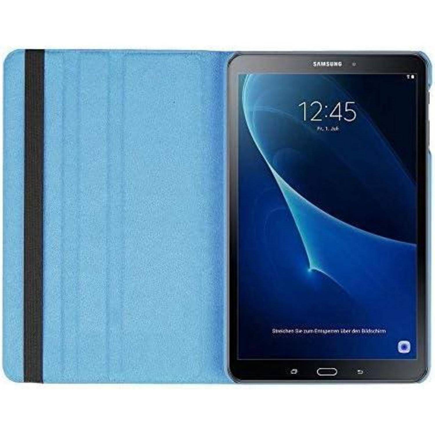 Hülle für Tab A6 10.1 Schutzhülle 360° Drehung Standfunktion Leder