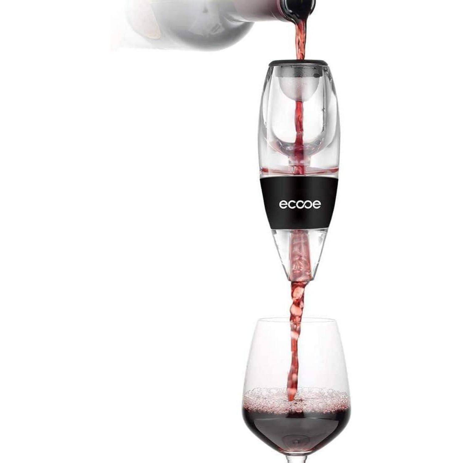Wein Dekanter Set Belüfter Aerator Schnellest Ernüchternd mit Stand