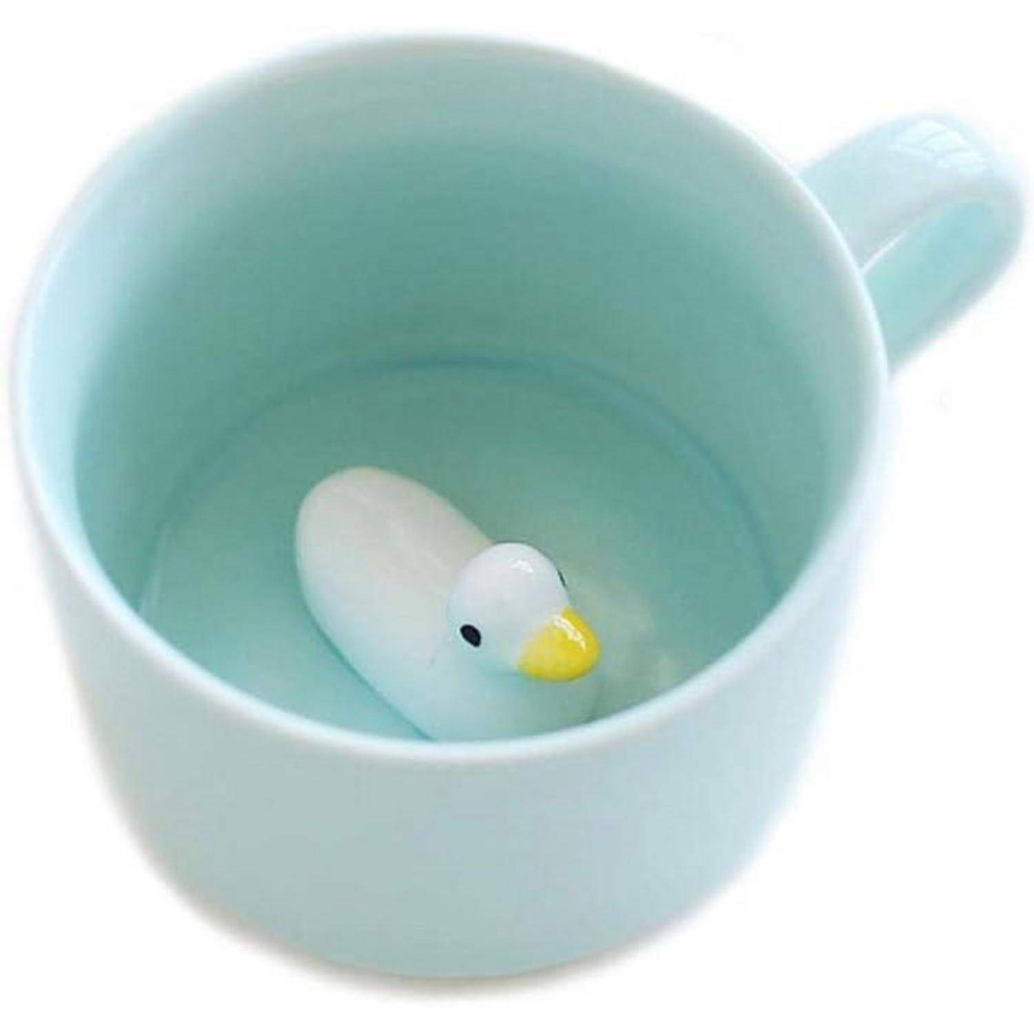 Keramik-Becher 3D Tier Morgen-Schale Morgengetränk Hochzeiten Büro