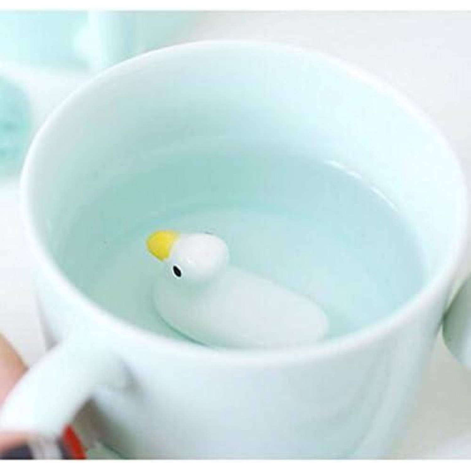 Keramik-Becher 3D Tier Morgen-Schale Morgengetränk Hochzeiten Büro