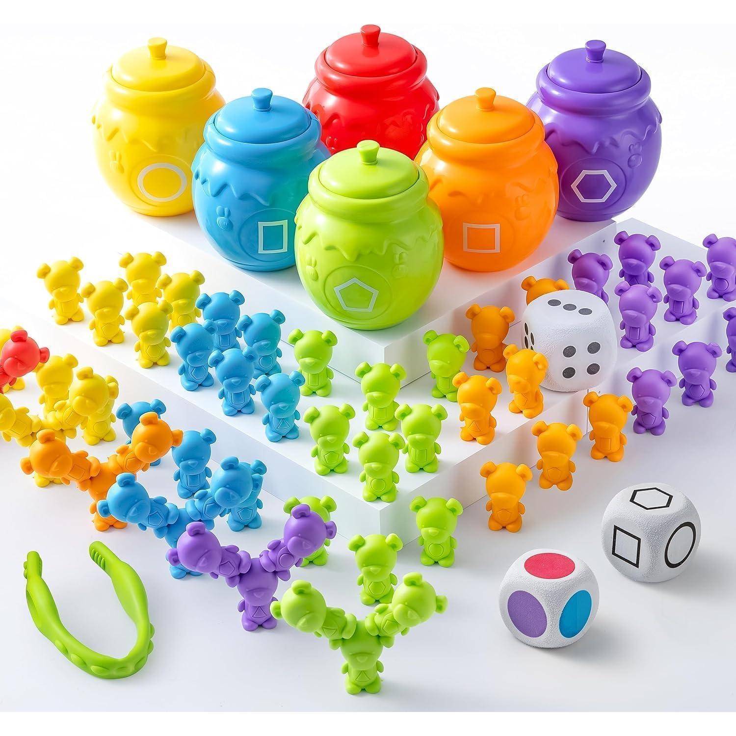 Montessori Lernspielzeug Farben Formen Kinder