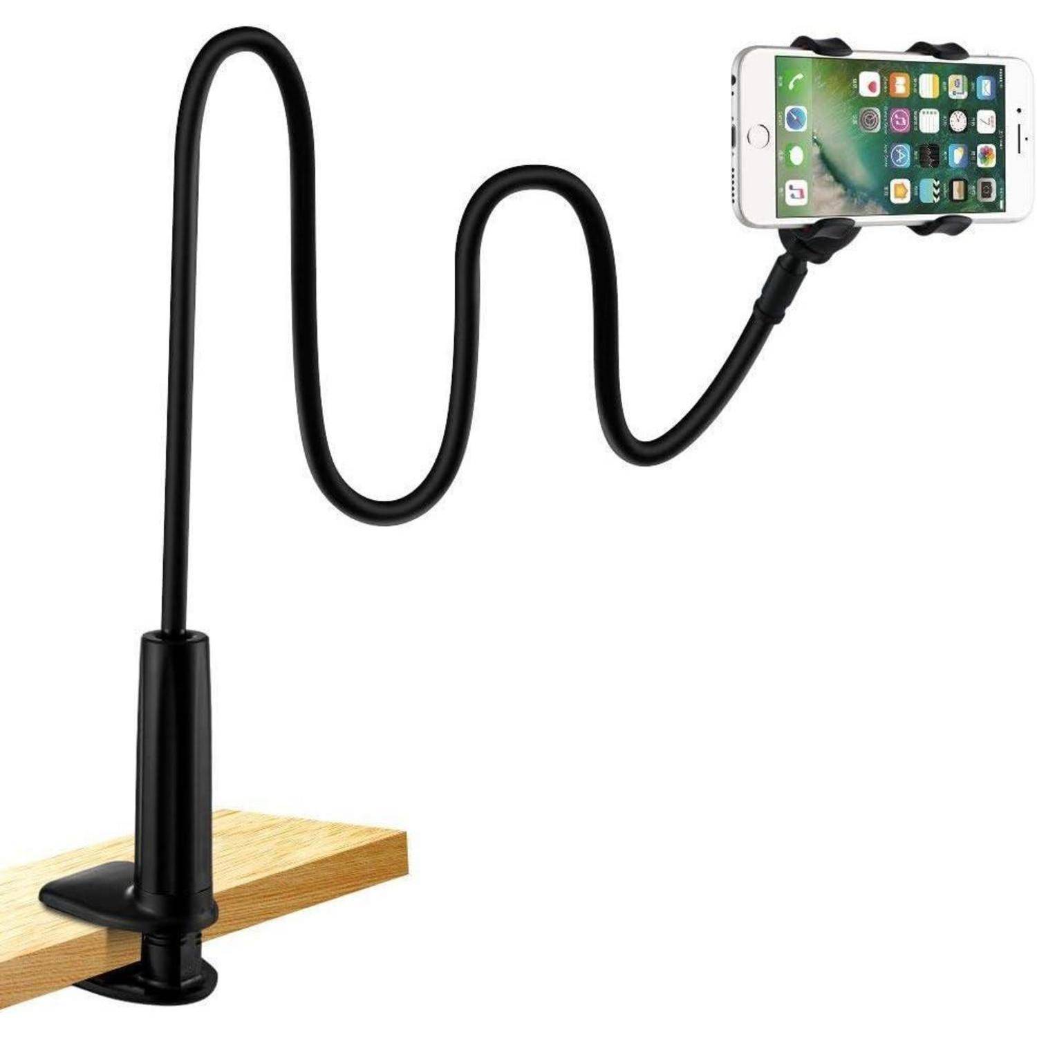 Handy Halter für Bett Schwanenhals Flexible Lang Arm Verstellbar für