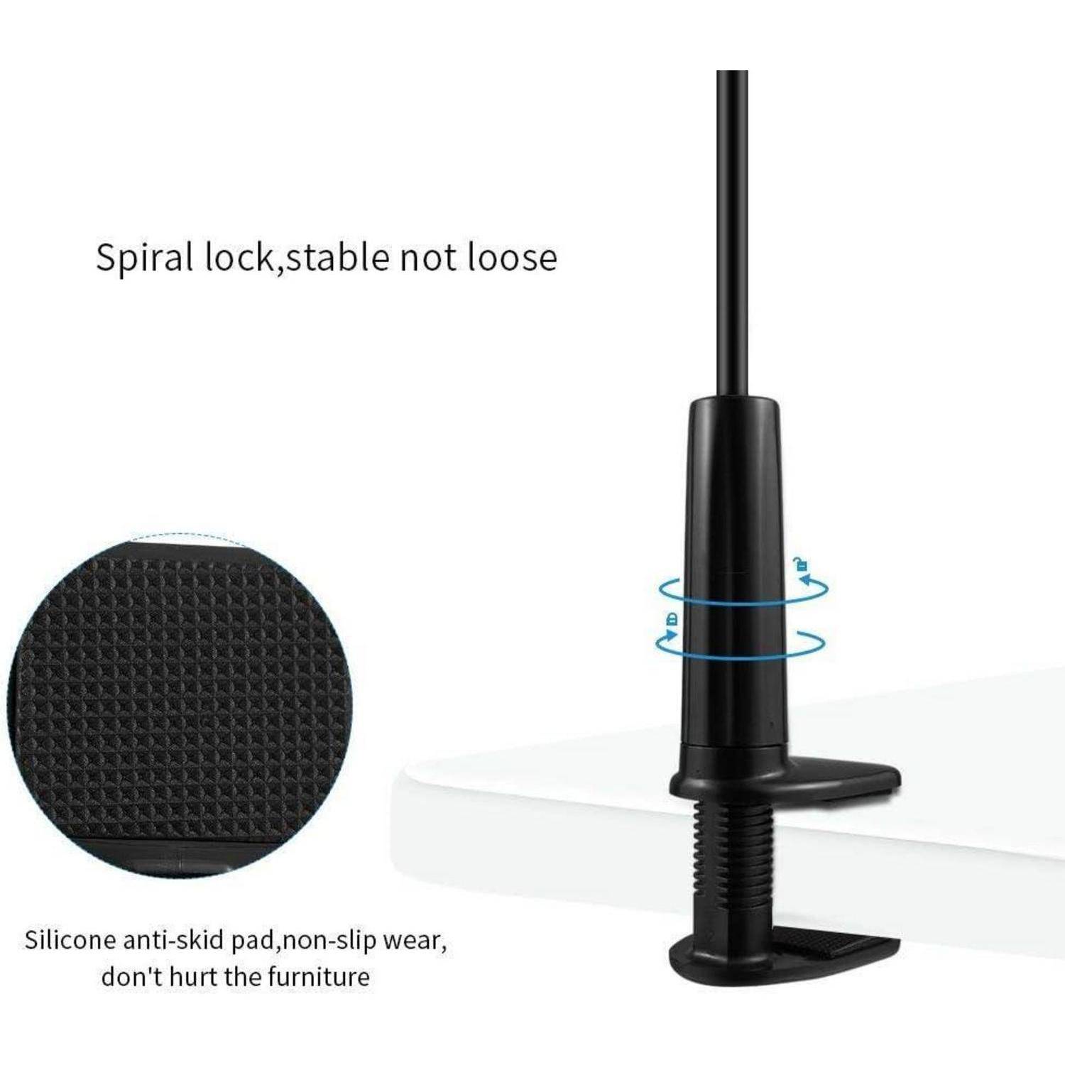 Handy Halter für Bett Schwanenhals Flexible Lang Arm Verstellbar für