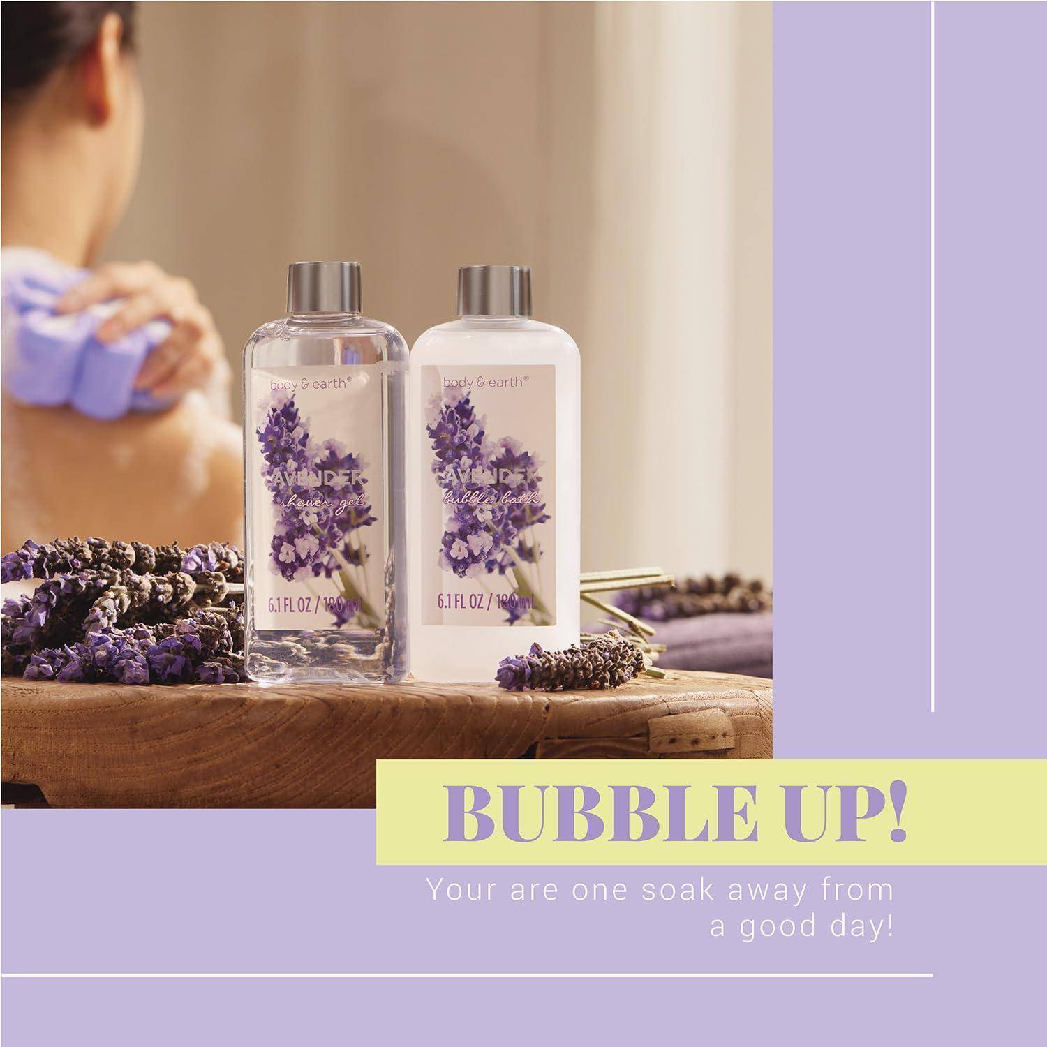11 tlg. Lavendel Geschenkset für Frauen, Wellness & Spa