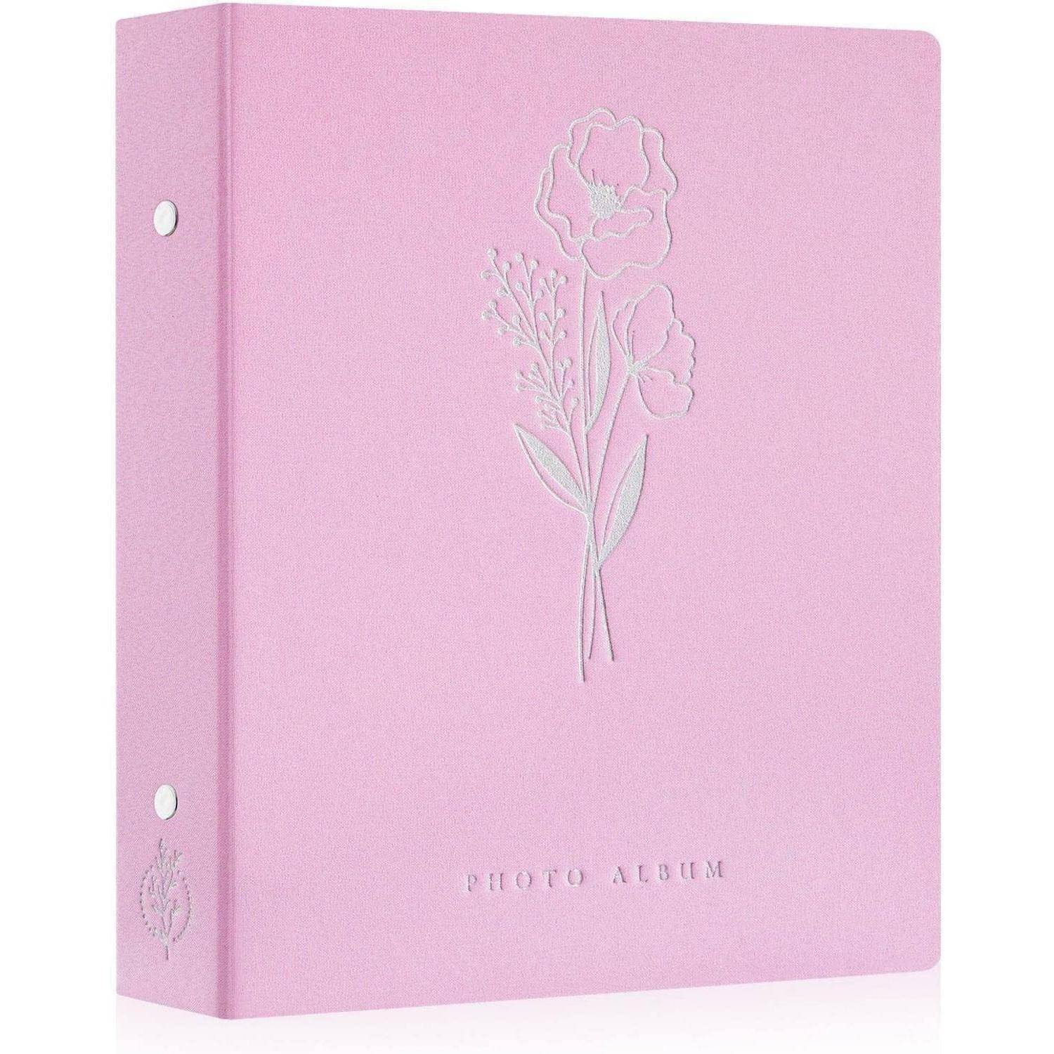 Fotoalbum 10x15 Leinen Einstecken Einsteckalbum 100 Taschen 2