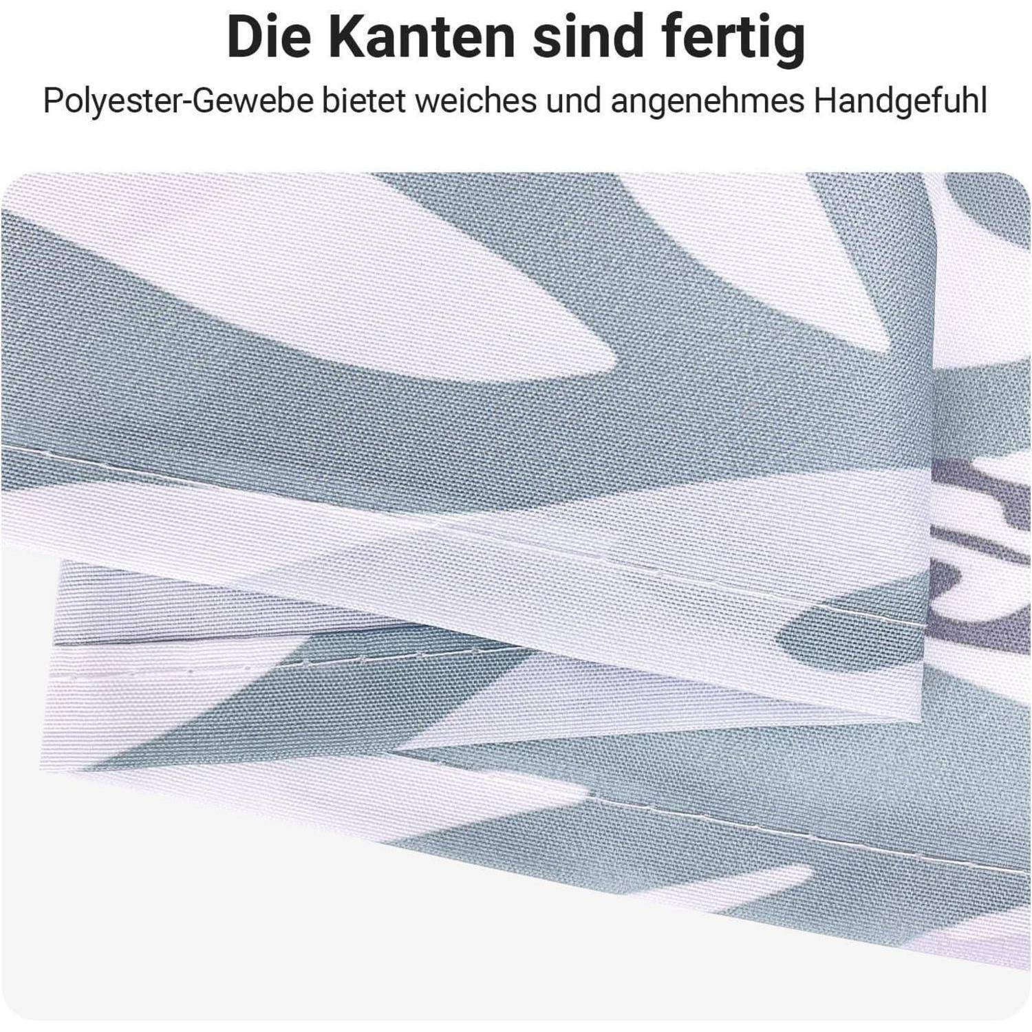 Duschvorhang U-Boot Seepferdchen Antischimmel 100x200cm Polyester