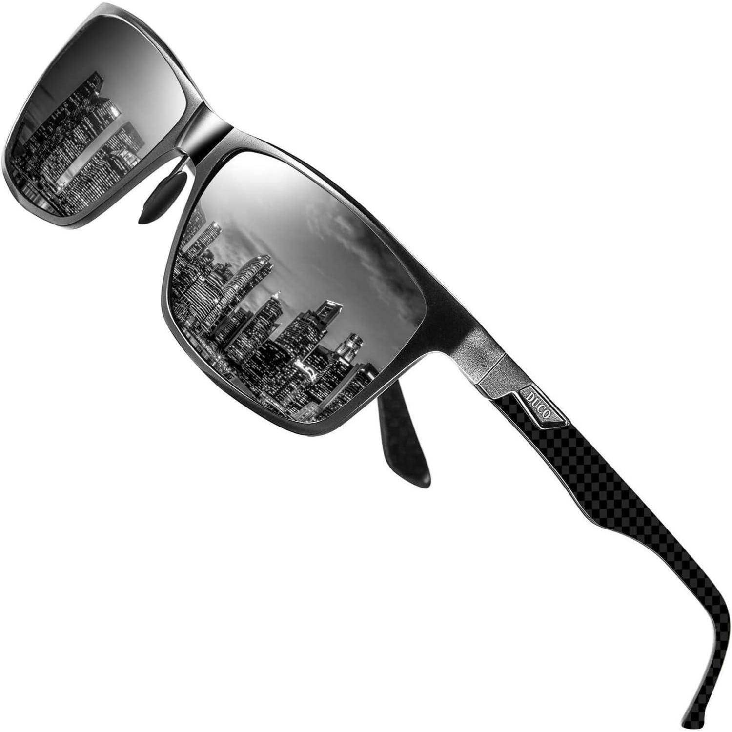 Herren Polarisierte Sonnenbrille Carbon Fiber Ultraleicht UV400 CAT 3