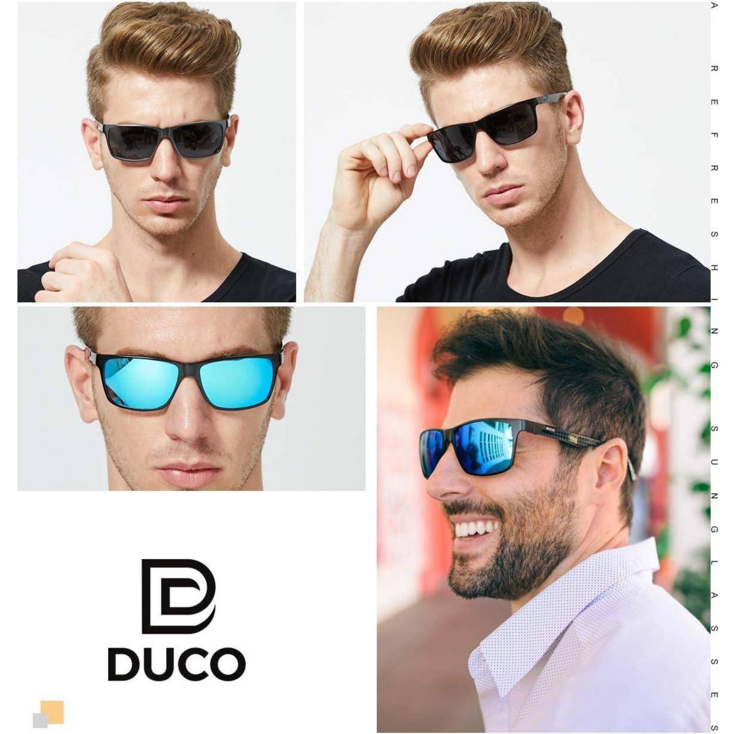 Herren Polarisierte Sonnenbrille Carbon Fiber Ultraleicht UV400 CAT 3