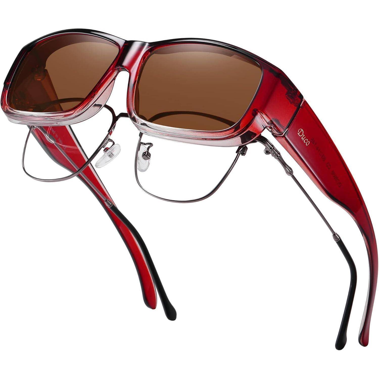 Polarisierte Sonnenbrille UV400 Schutz TR90 Rahmen für Brillenträger
