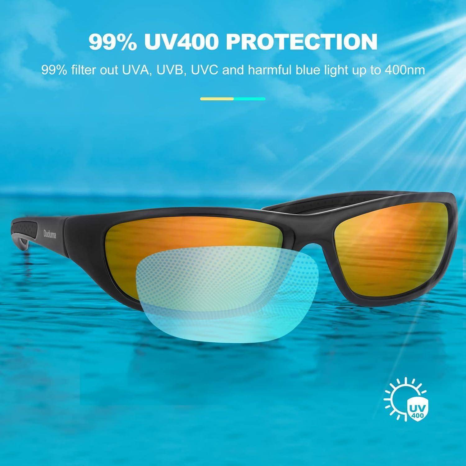 Polarisierte Sportsonnenbrille Herren UV400 Schutz Brillen Angeln