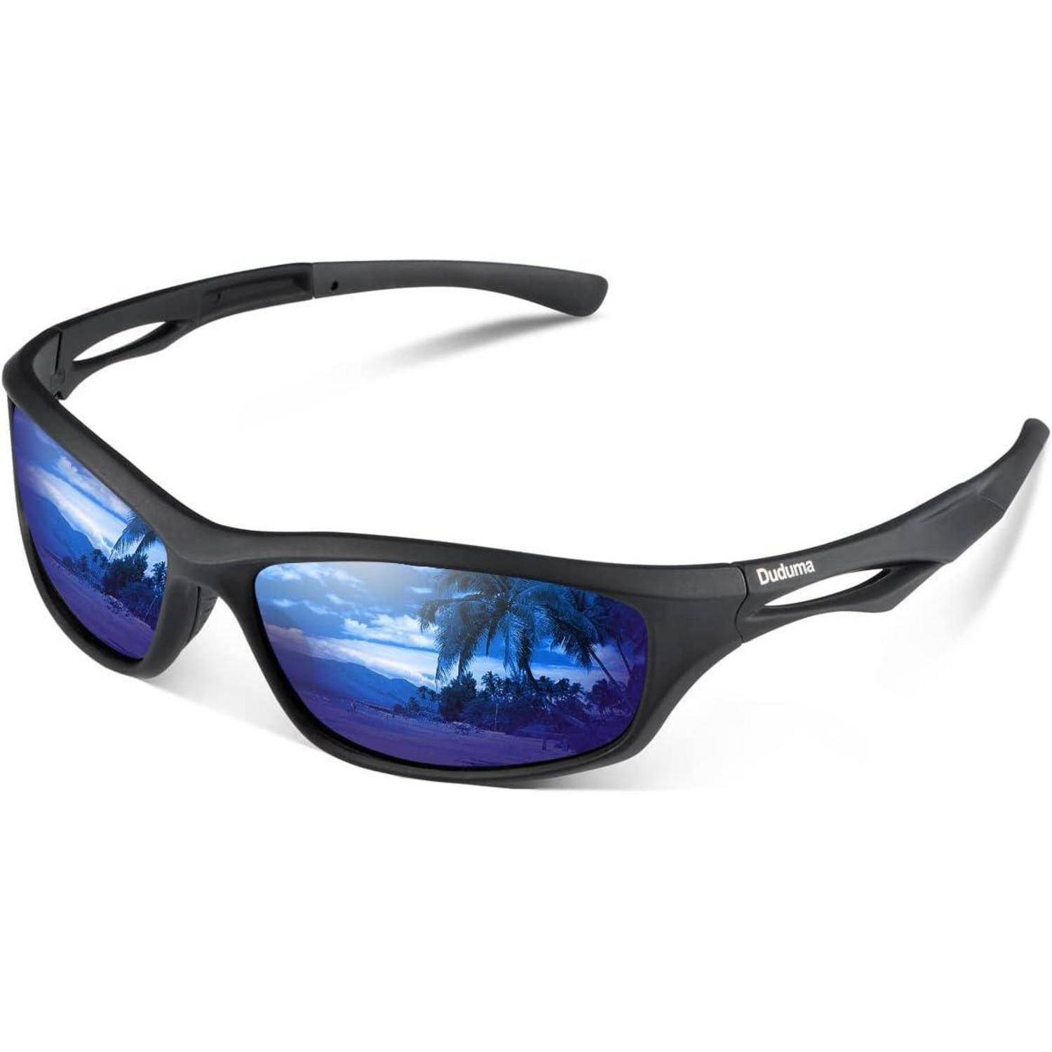 Sport Sonnenbrille Herren Polarisiert UV400 Schutz TR90 Brillen Angeln