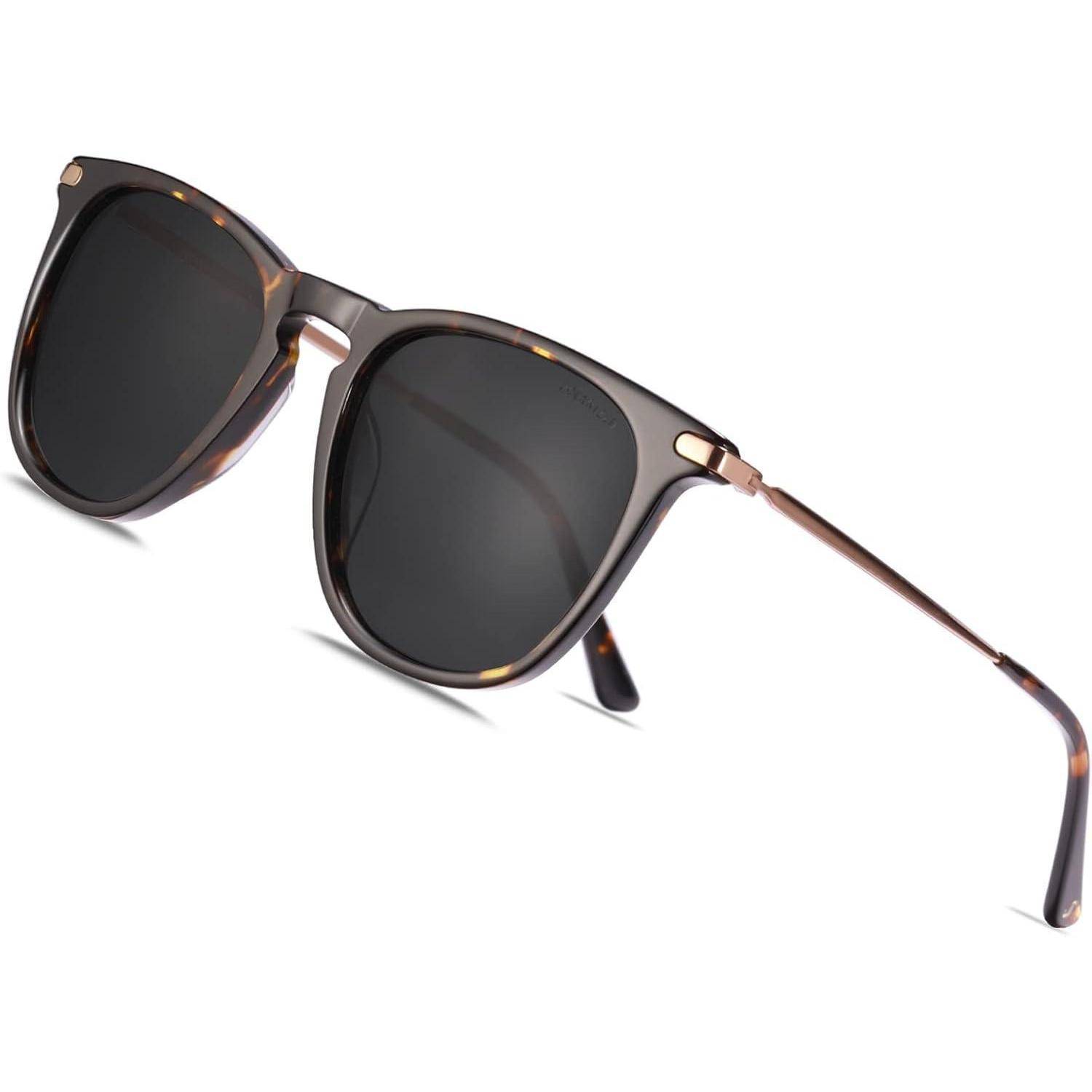 Polarisierte Damen Sonnenbrille Vintage Blaulichtfilter UV 400 Schutz