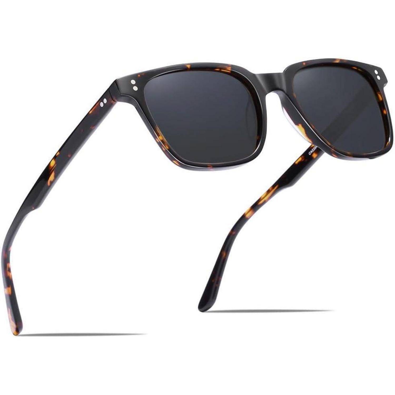Vintage Polarisierte Sonnenbrille Damen UV400 Schutz Acetatrahmen