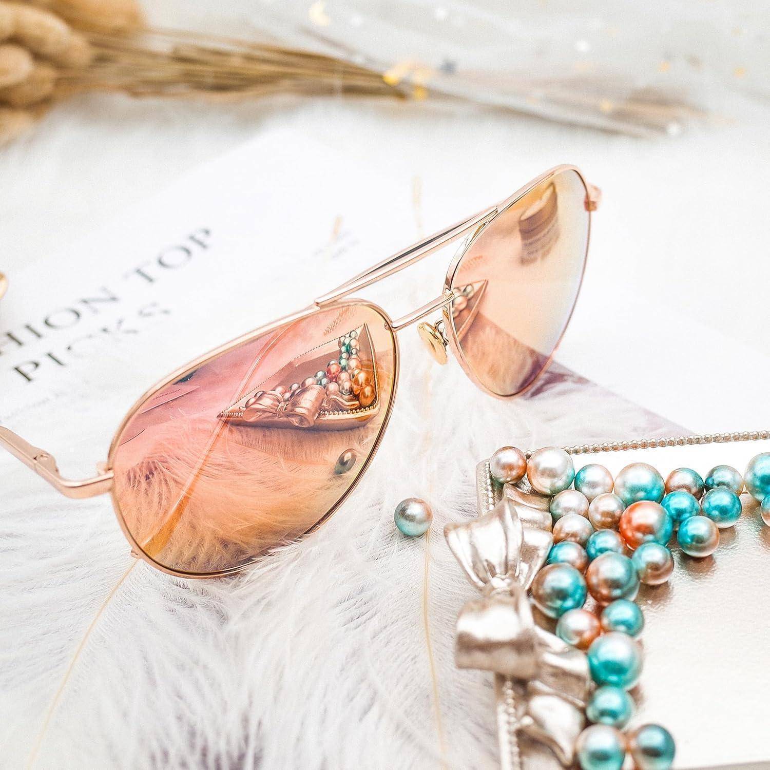 Übergroße Polarisierte Sonnenbrille für Frauen Leichte Mode