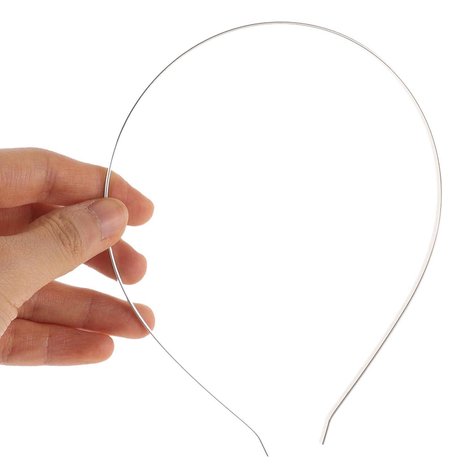 Stirnbänder Metall Haarband Haarreif DIY Zubehör Haar Hoop 3mm 10