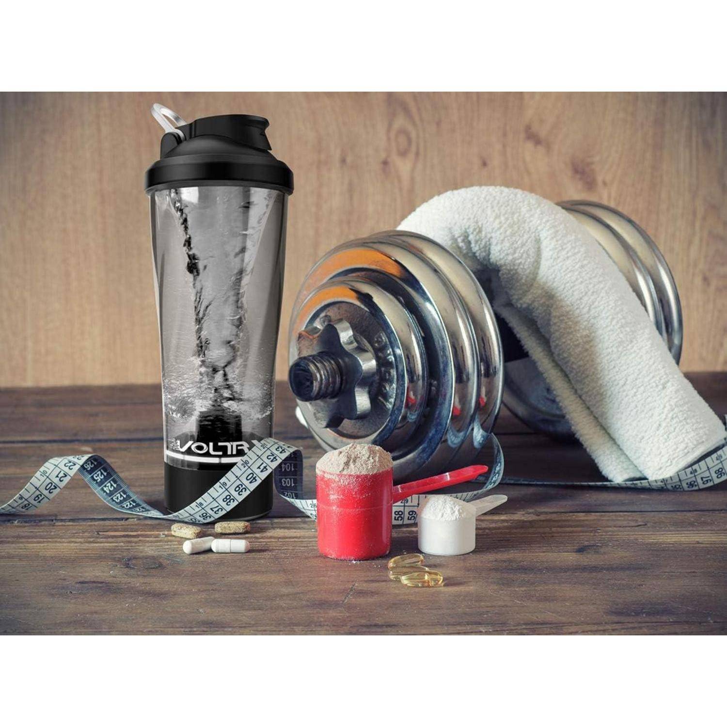 Elektrischer Protein Shaker USB Wiederaufladbar Mixer 600ml BPA FREI