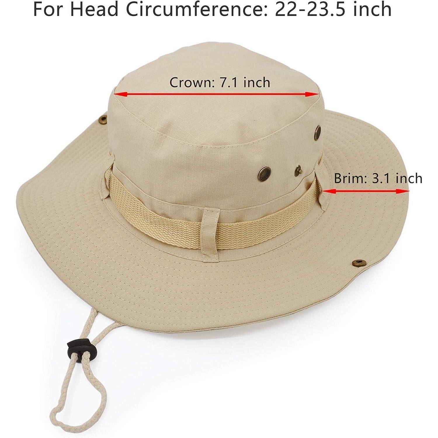 Sonnenhut Buschhut Krempe Herren Damen Angeln Jagd Camping M Khaki