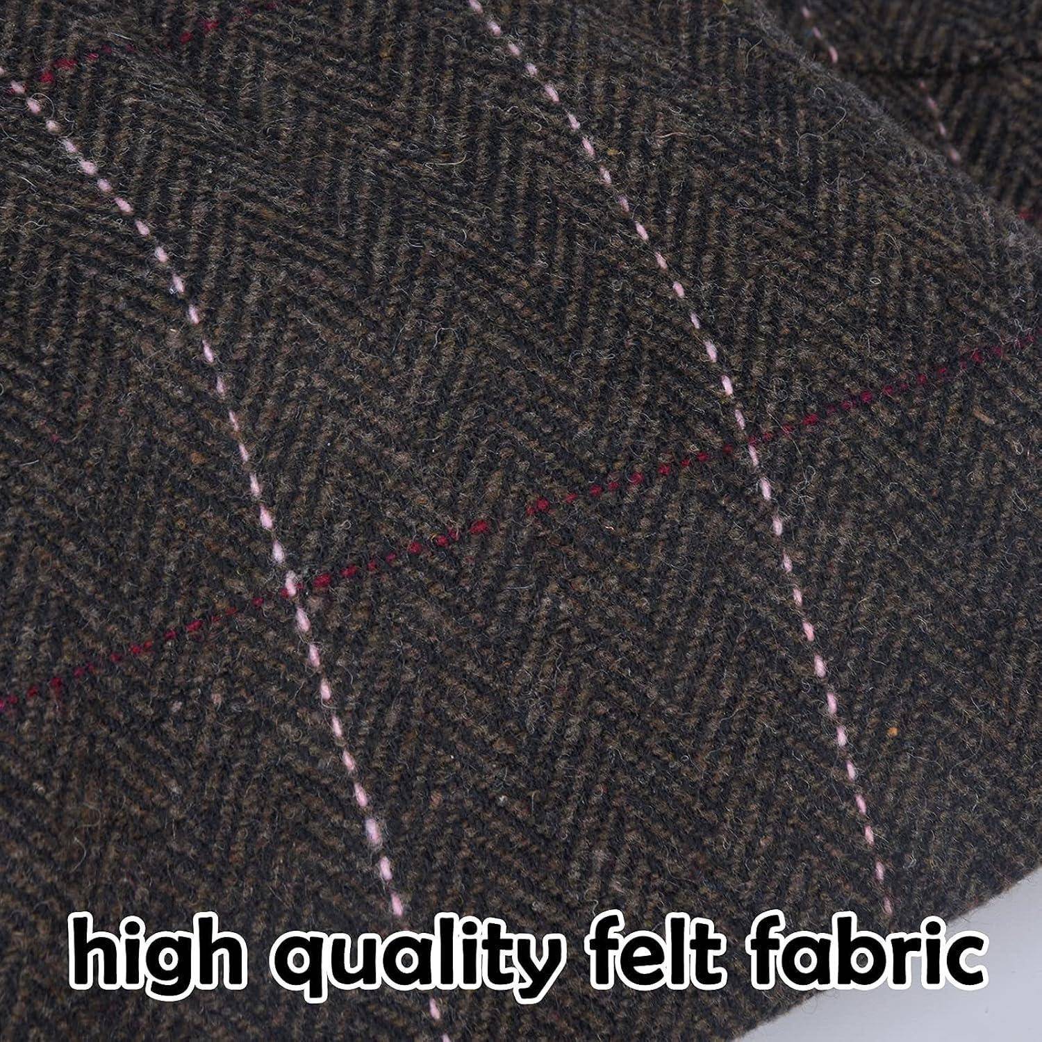 Schiebermütze Flatcap Gatsby Herren Damen Kaffee