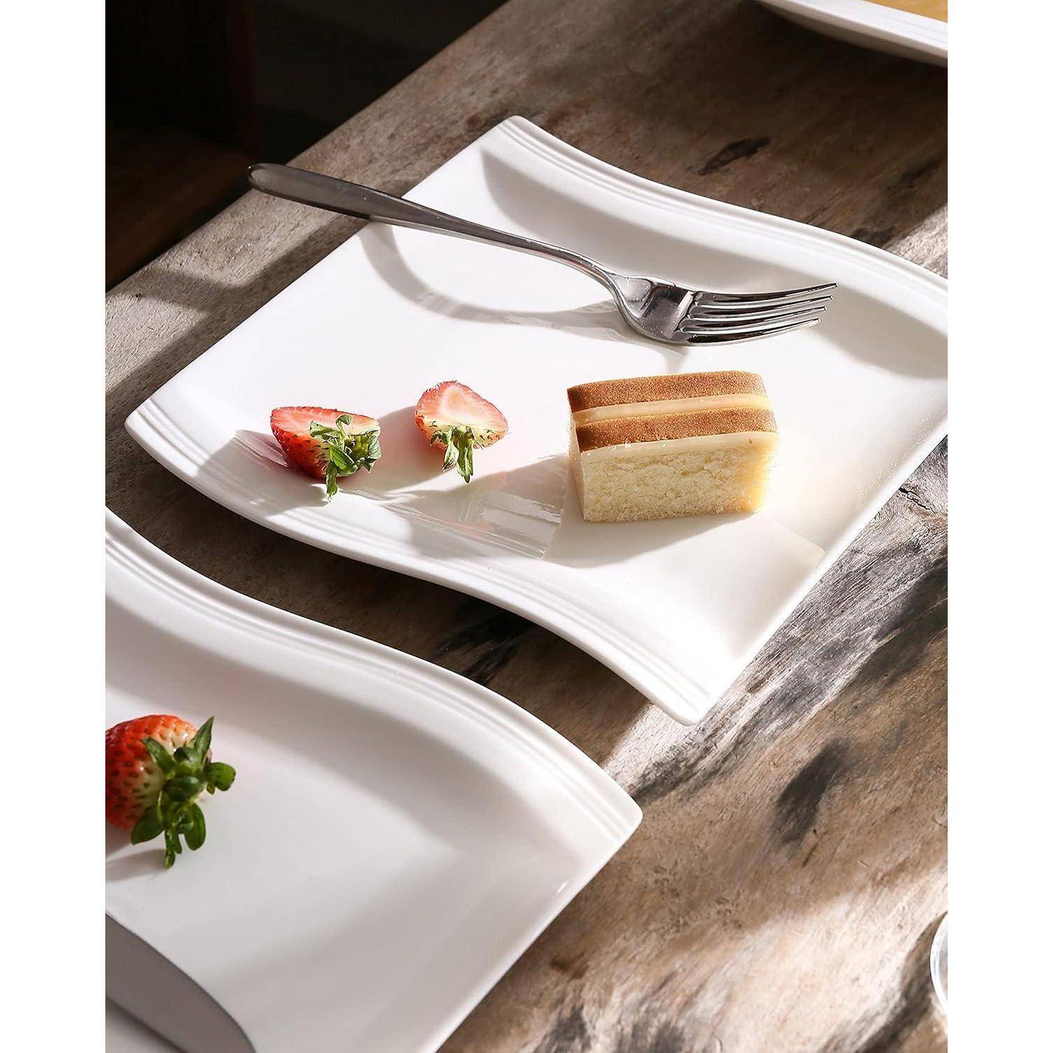 Dessertteller Porzellan 6teilig Dessertteller 6 Tlg Weiß