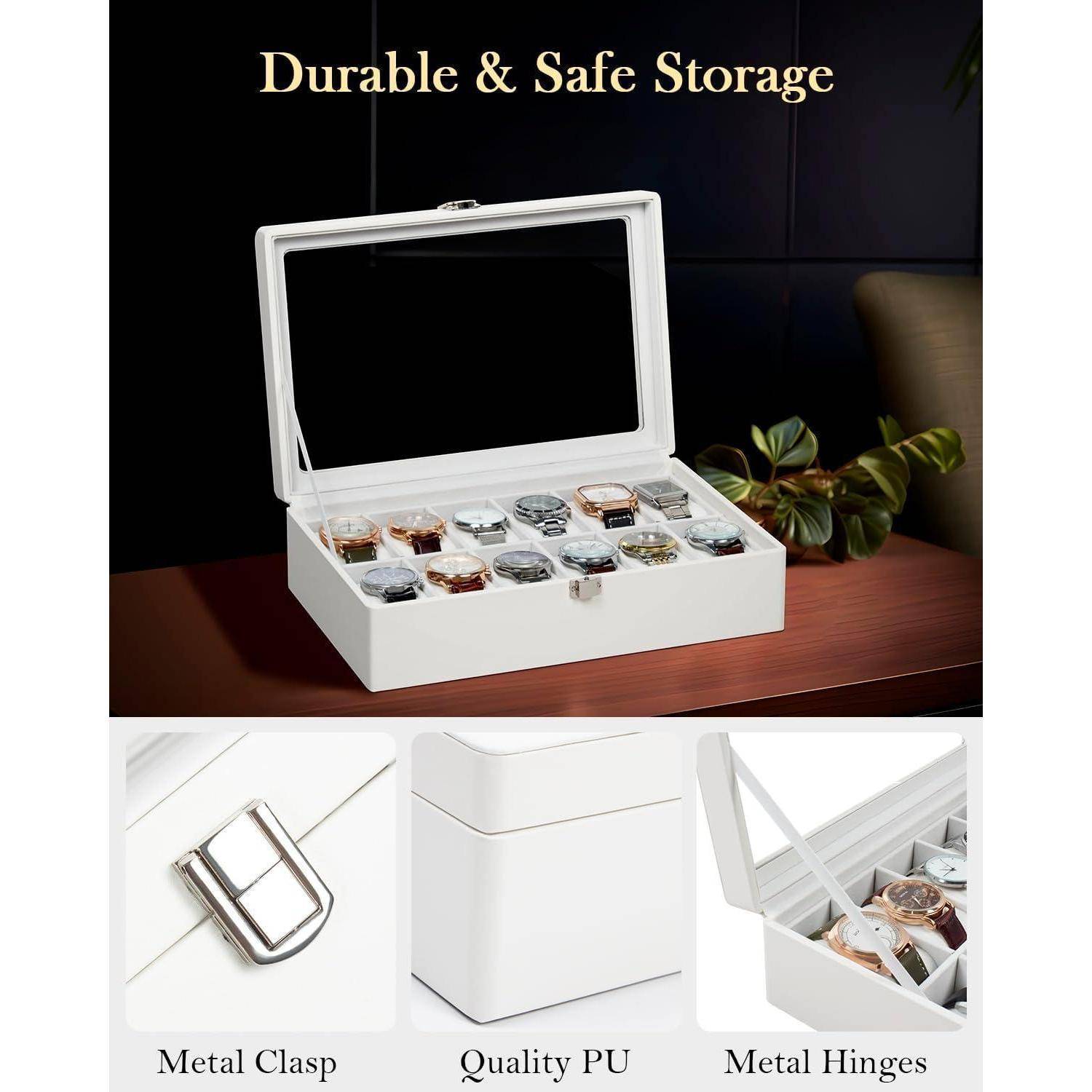Uhrenbox KS12 White