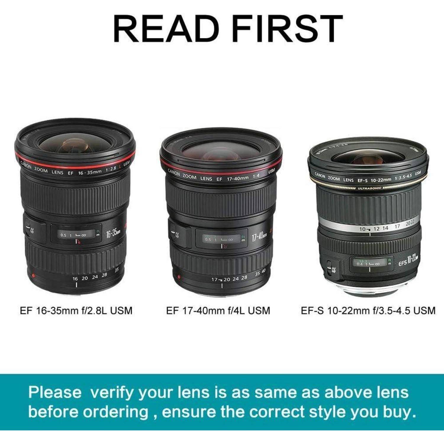 Gegenlichtblende Ersatz EFS 10-22mm 16-35mm 17-40mm USM EW-83E