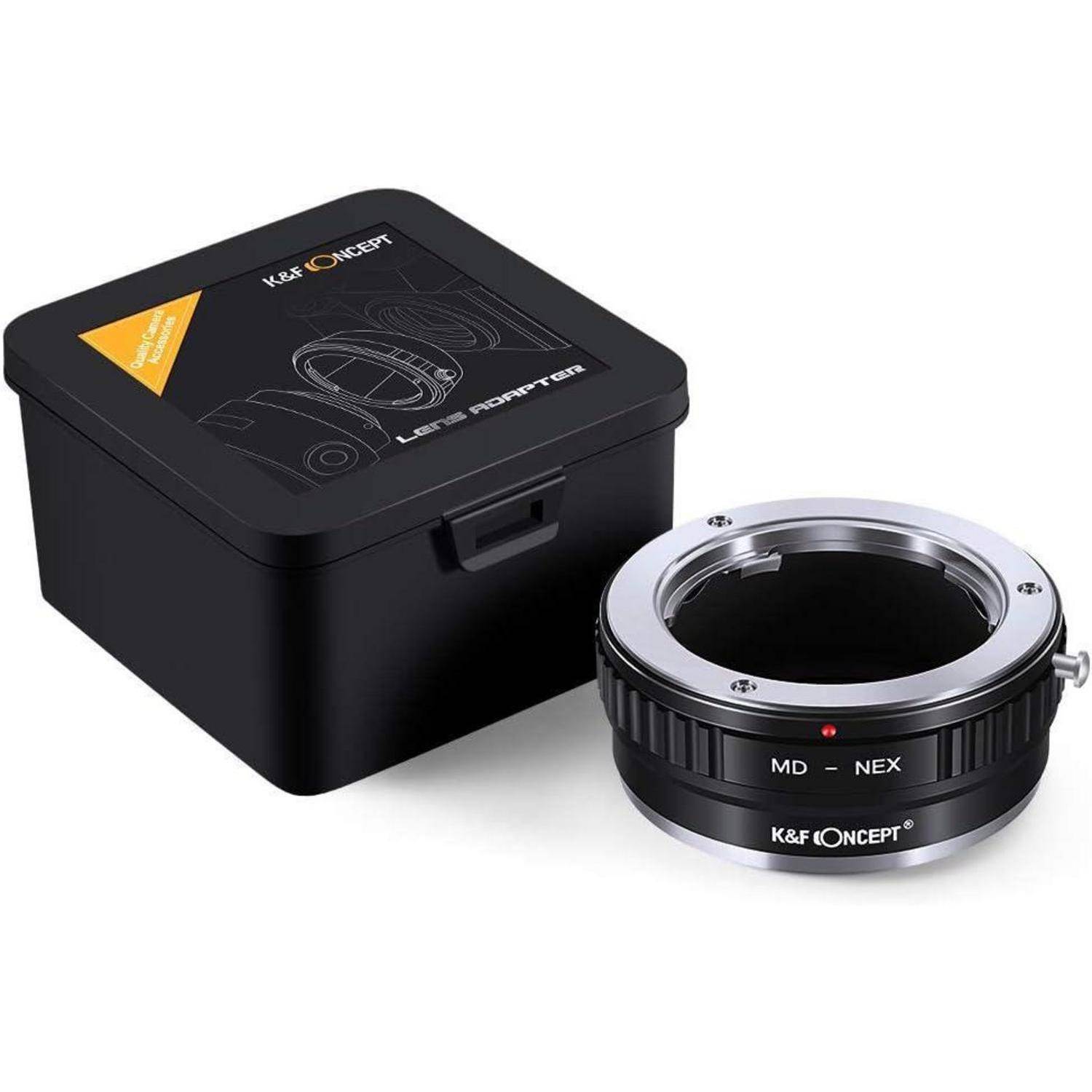 Objektivadapter Adapterring Kupferbajonett MD MC EMount MD-NEX,II