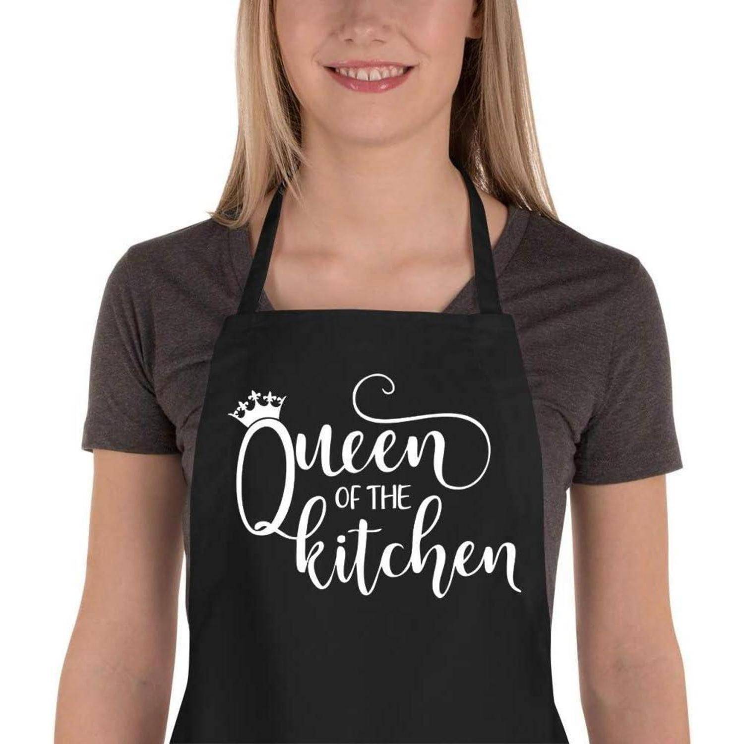 Küchenschürze Frauen Backen Geburtstag Mutter Queen of the Kitchen