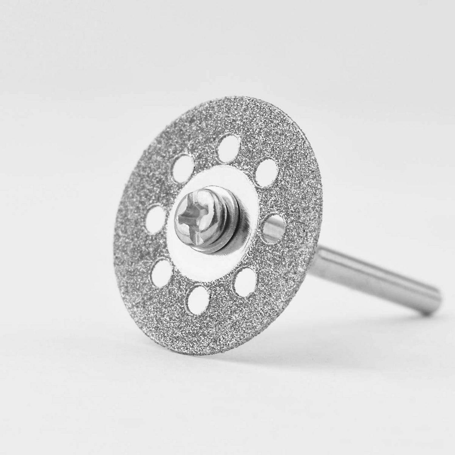 Diamant-Trennscheiben 32 Stück 16-60 mm mit 4 Dornen für Drehwerkzeug