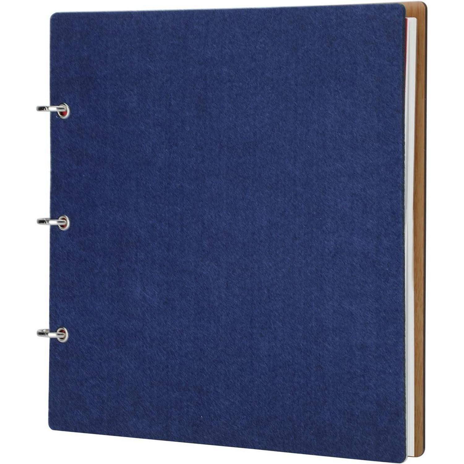 Fotoalbum DIY Hochzeit Gästebuch 80 Seiten Jubiläum Hellblau 26X 26CM