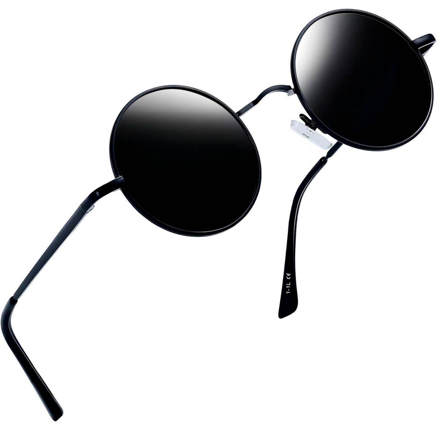 Sonnenbrille Herren Damen polarisiert A06-voll Schwarz Wie die Bilder