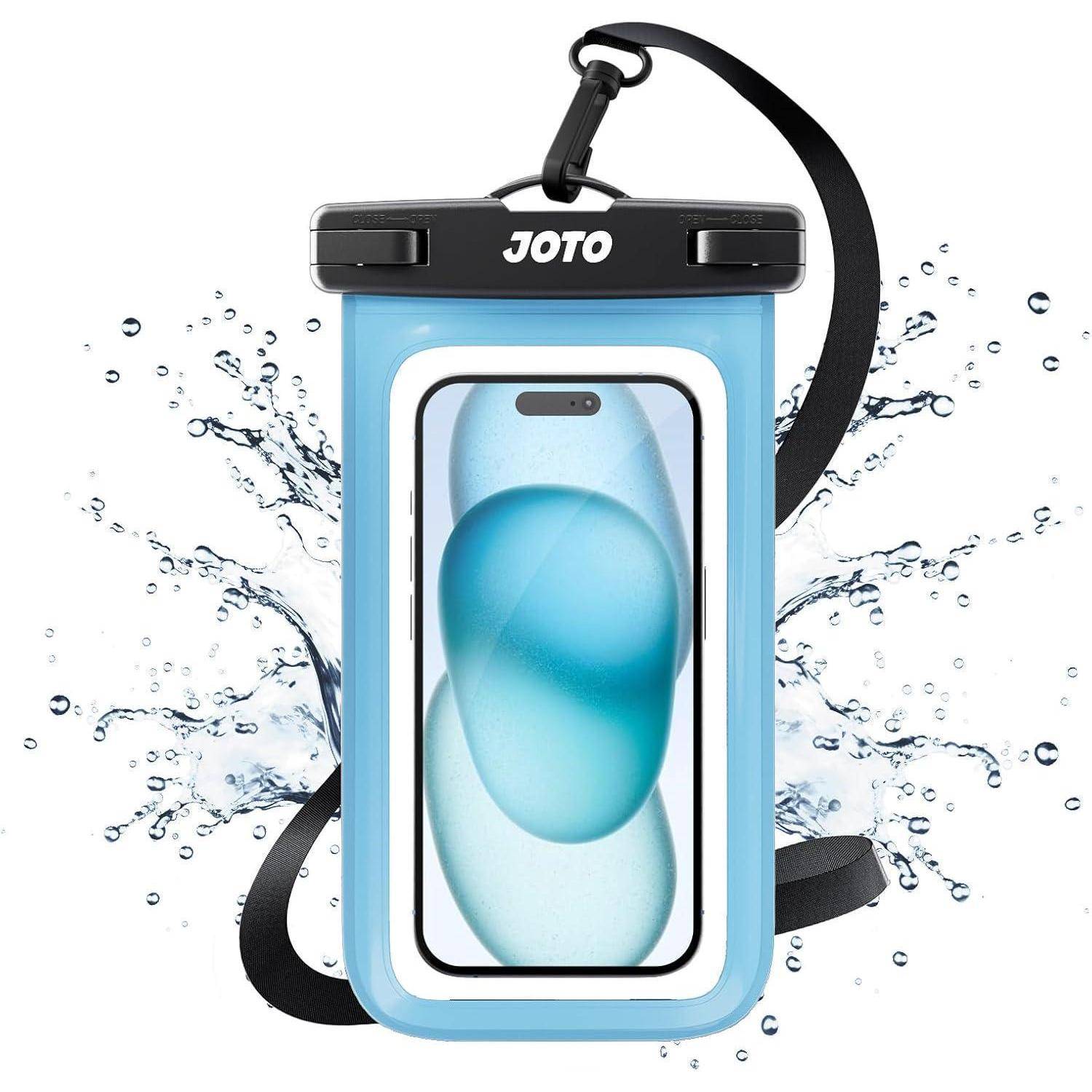 Handyhülle Unterwasserhülle IPX8 Wasserdicht 7 Zoll Blau