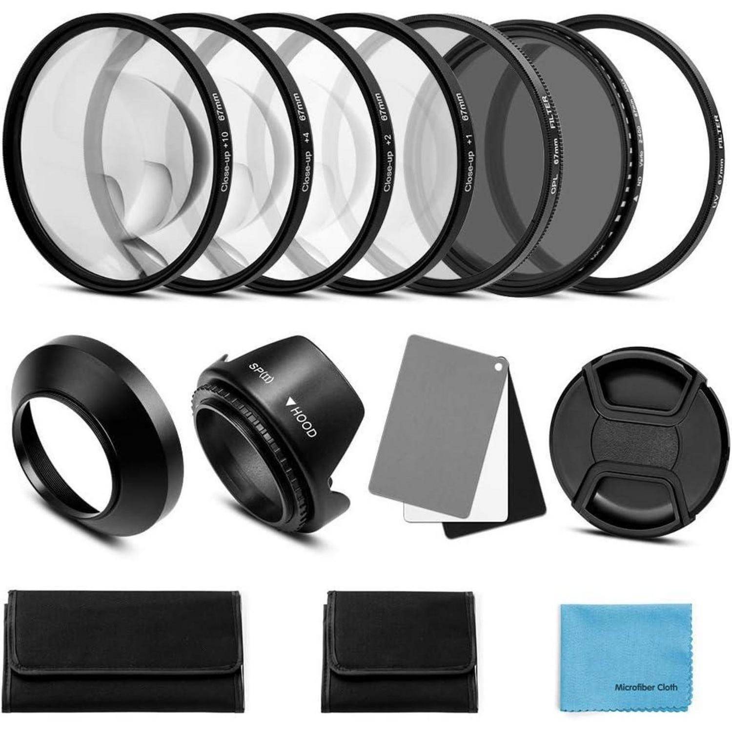 Objektivfilter 77mm UV CPL ND Makrolinsen 77mm DSLR Camera Accessories