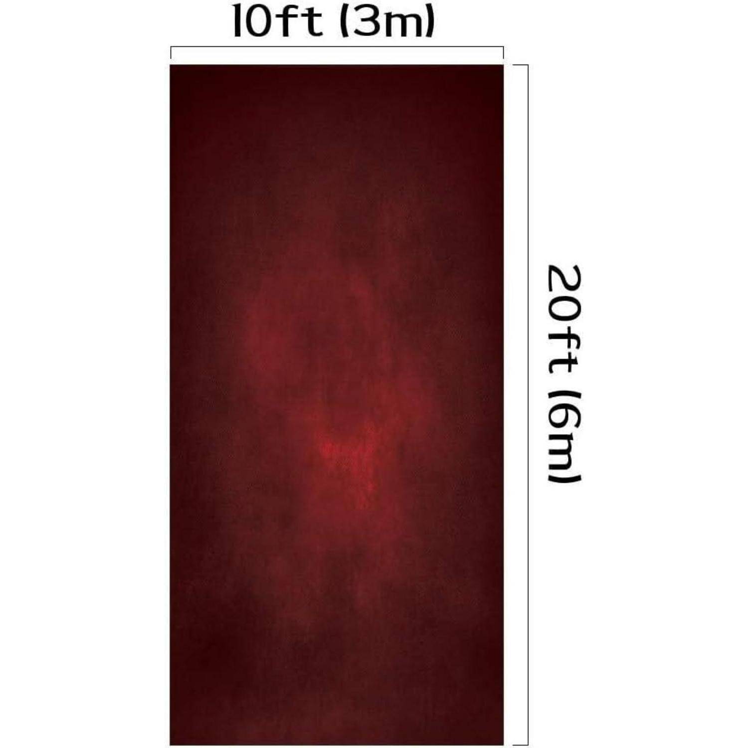 Hintergrund Fotografie Rot Schwarz Farbverlauf Abstrakt 3x6m SDB90127