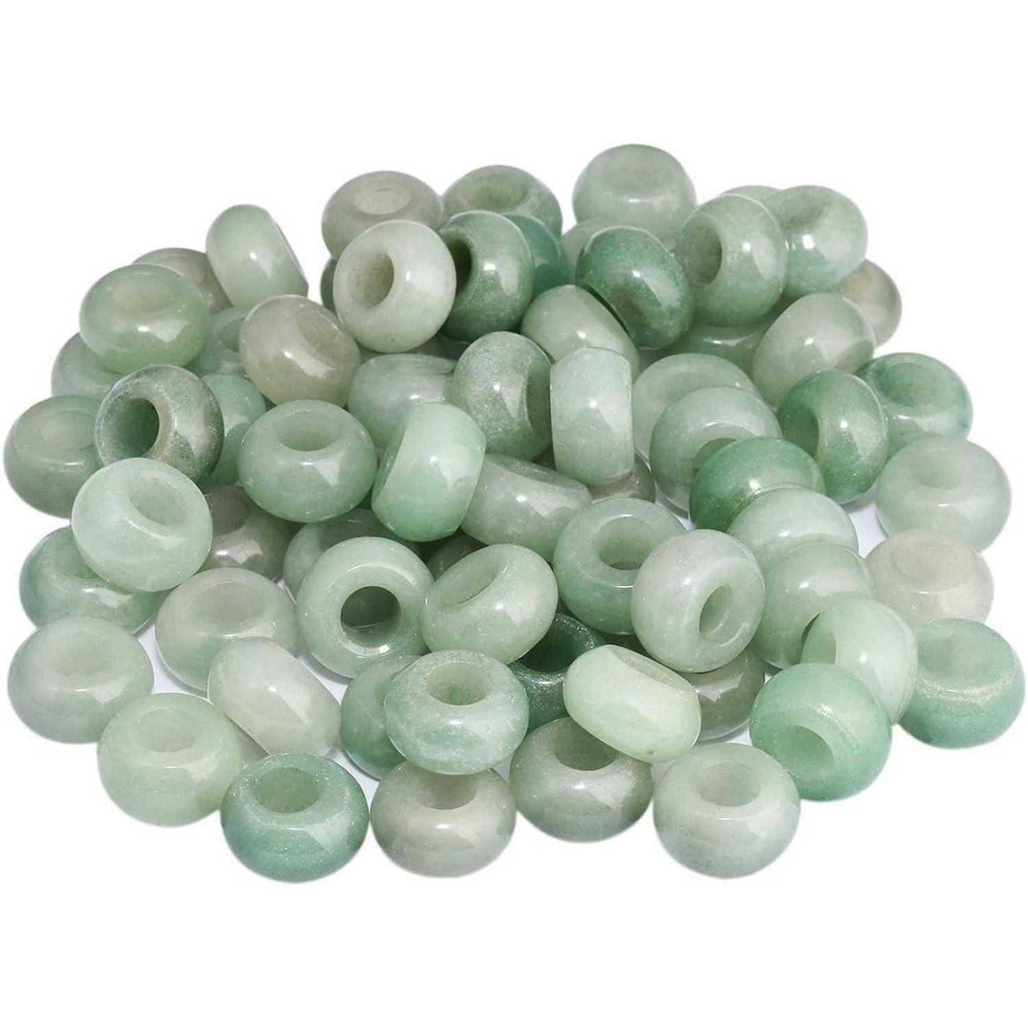 Schmuckperlen Grüner Aventurin (12mmx6mm, Packung mit 20 Stück)