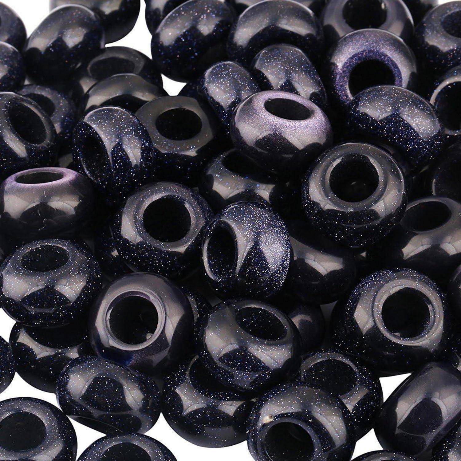 Schmuckperlen Blauer Sandstein 14mmx8mm Packung mit 20 Stück