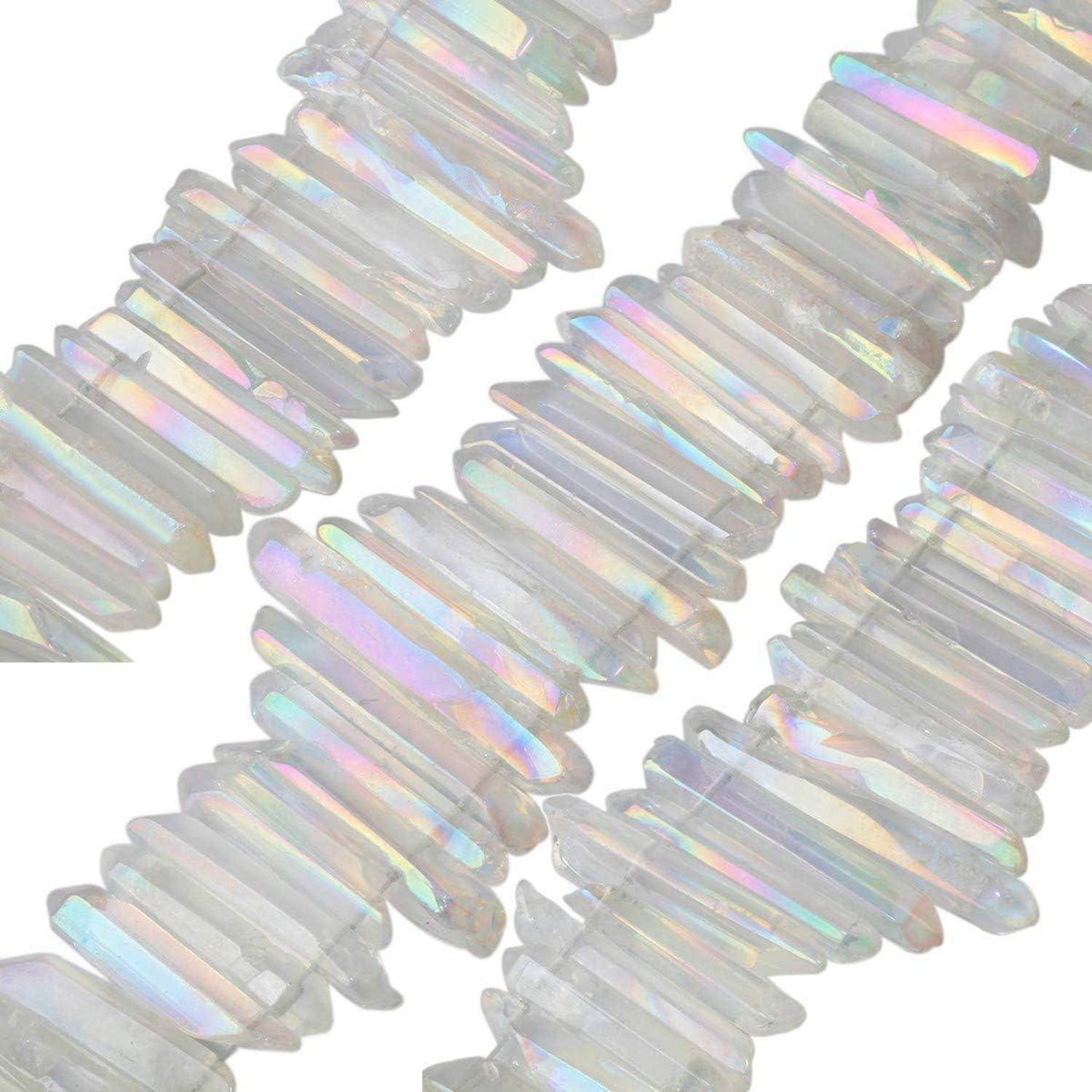 Perlen Kristall Quarz Engel Aura AB Kristall(Poliert;13mm-42mm Perlen)
