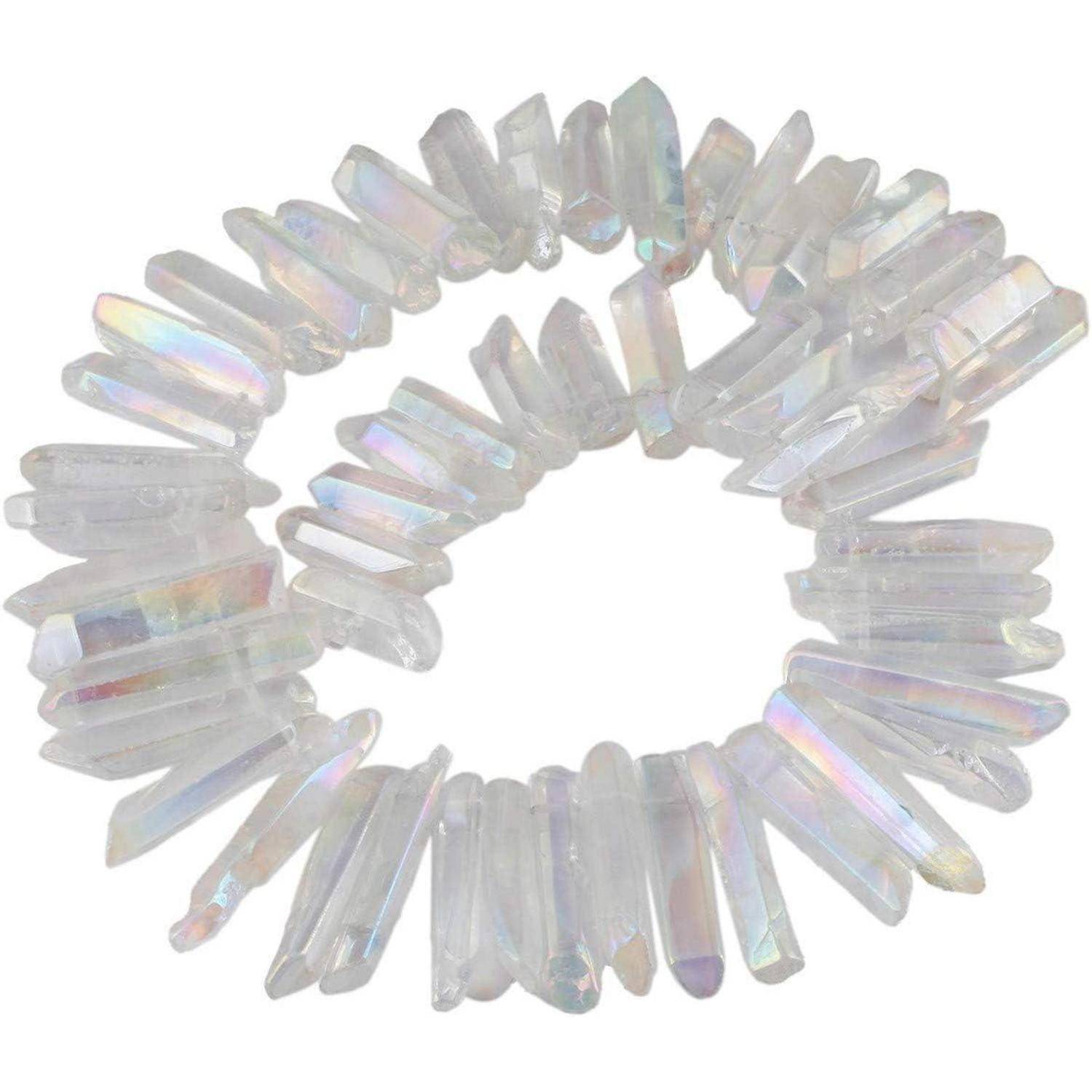 Perlen Kristall Quarz Engel Aura AB Kristall(Poliert;13mm-42mm Perlen)