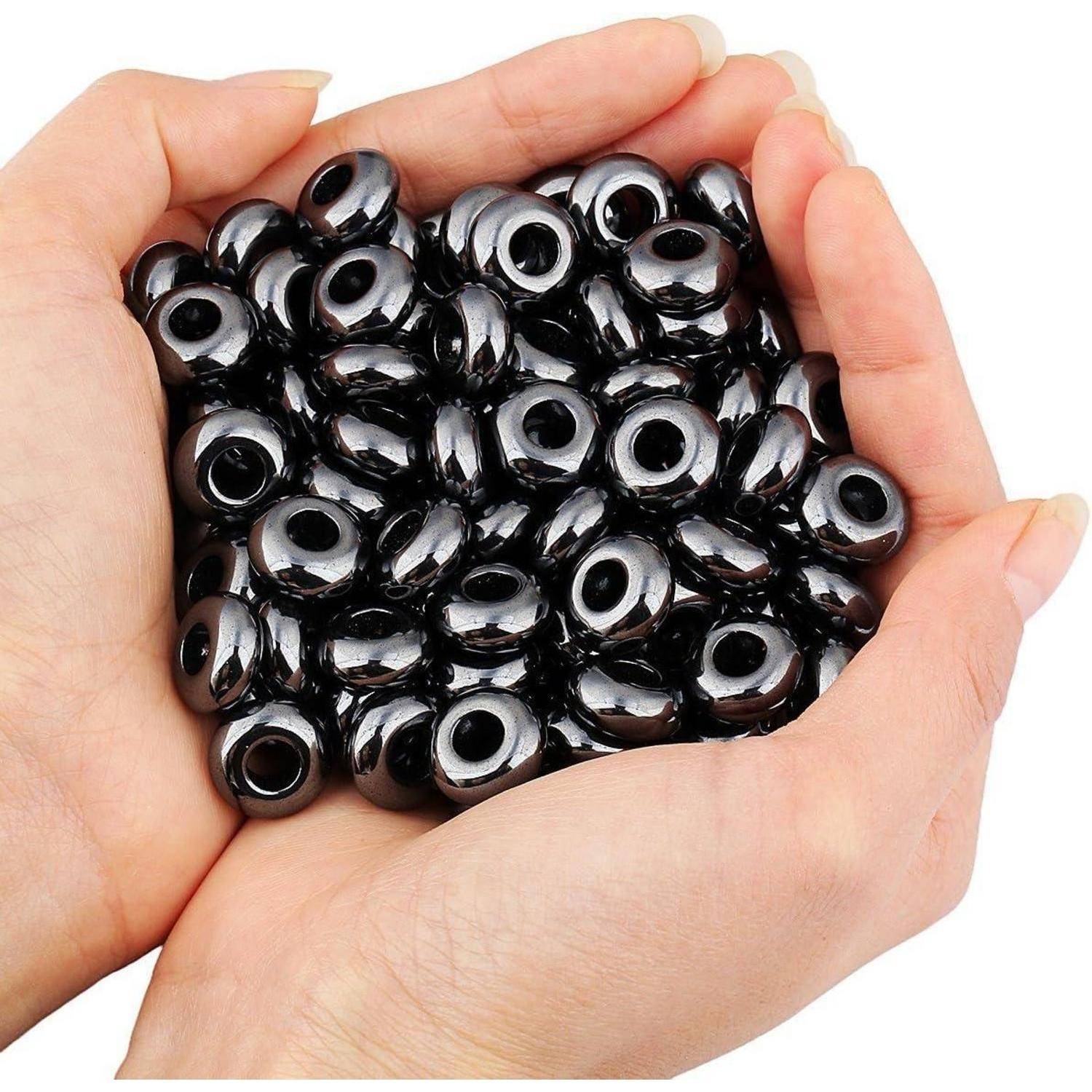 Schmuckperlen Rondelle Hämatit 14mmx6mm Packung mit 20 Stück