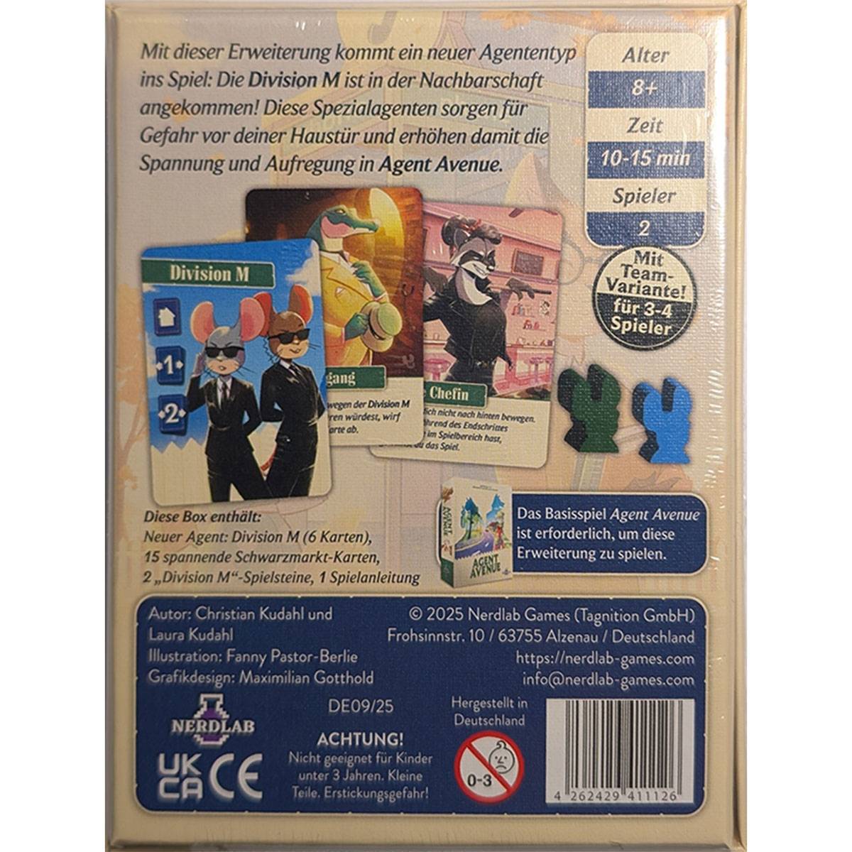 Nerdlab Agent Avenue Division M (DE) - Erweiterung