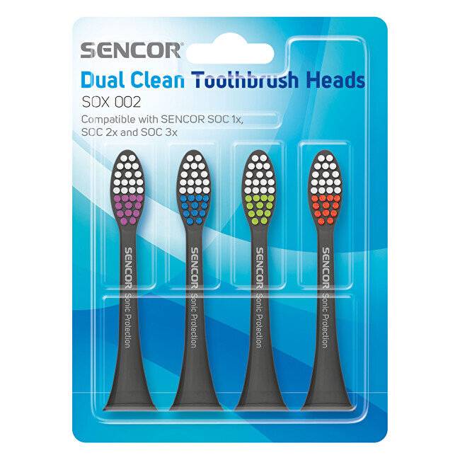 Replacement head for sonic toothbrushes SOX 002