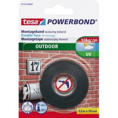 Tesa Mounting Tape Outdoor - 1,5 Mx 19 Mm
