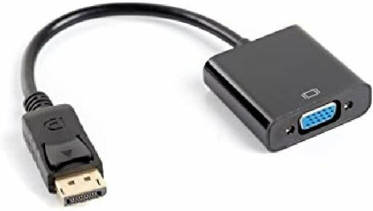 Lanberg Ad-0002-Bk Display Port 1.1a 19pol Plug To Vga 19pol Bus Adapter