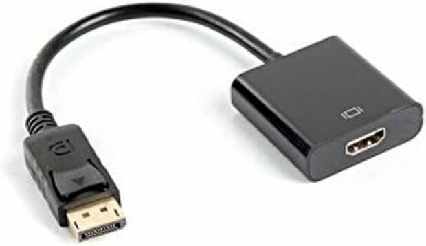 Lanberg Ad-0009-Bk Display Port 1.1a 19pol Plug To Hdmi 1.4 Bus Adapter