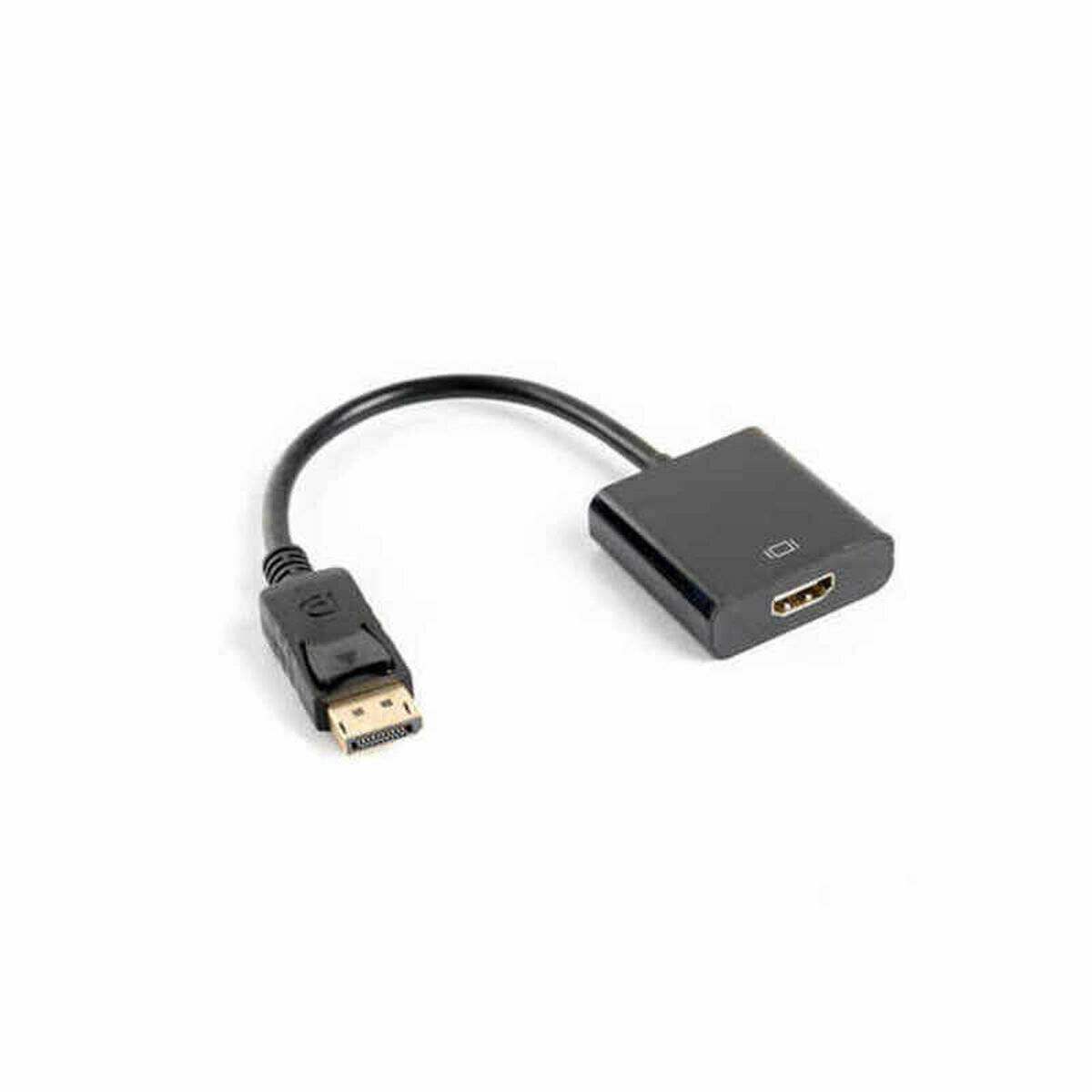 Lanberg Ad-0009-Bk Display Port 1.1a 19pol Plug To Hdmi 1.4 Bus Adapter