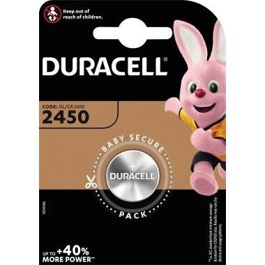 Duracell Cr2450 Lithium Button Cell Battery - 3v - 1 Piece