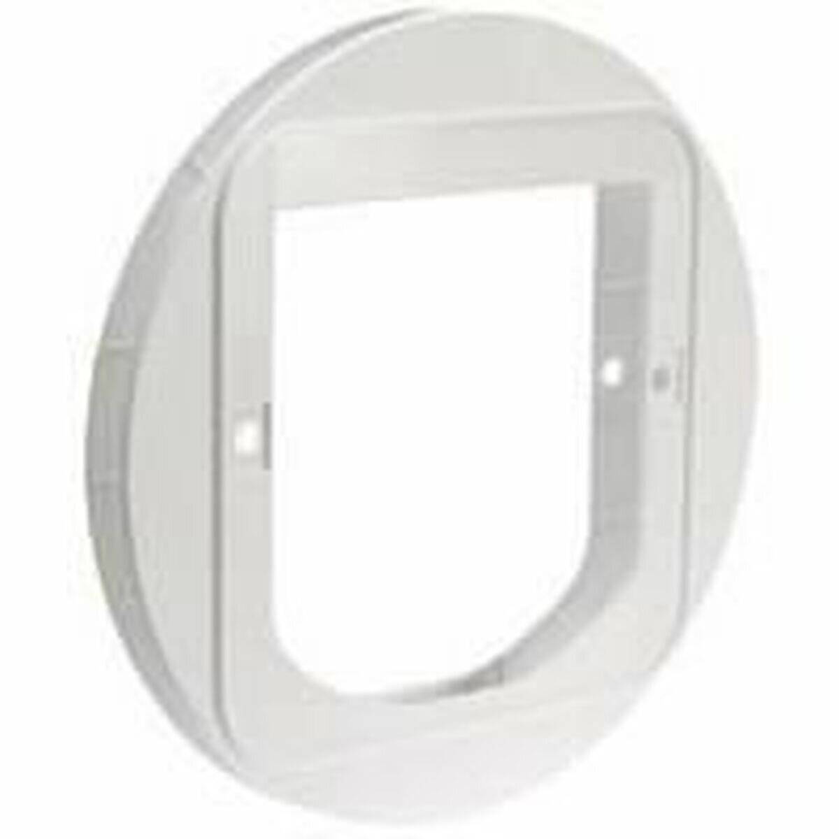 Sureflap Mounting Adapter For Cat Flap - White - 14 X 12 Cm