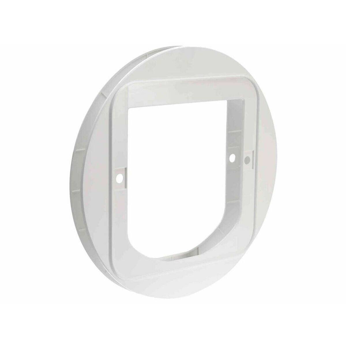 Sureflap Mounting Adapter For Cat Flap - White - 14 X 12 Cm