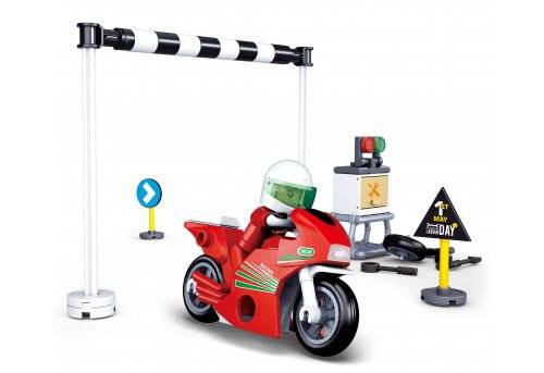 Sluban M38-B0717A - Racing Motorcycle